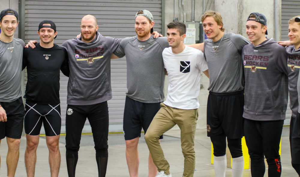 US Soccer Star and Hershey Native Christian Pulisic Visits the Bears