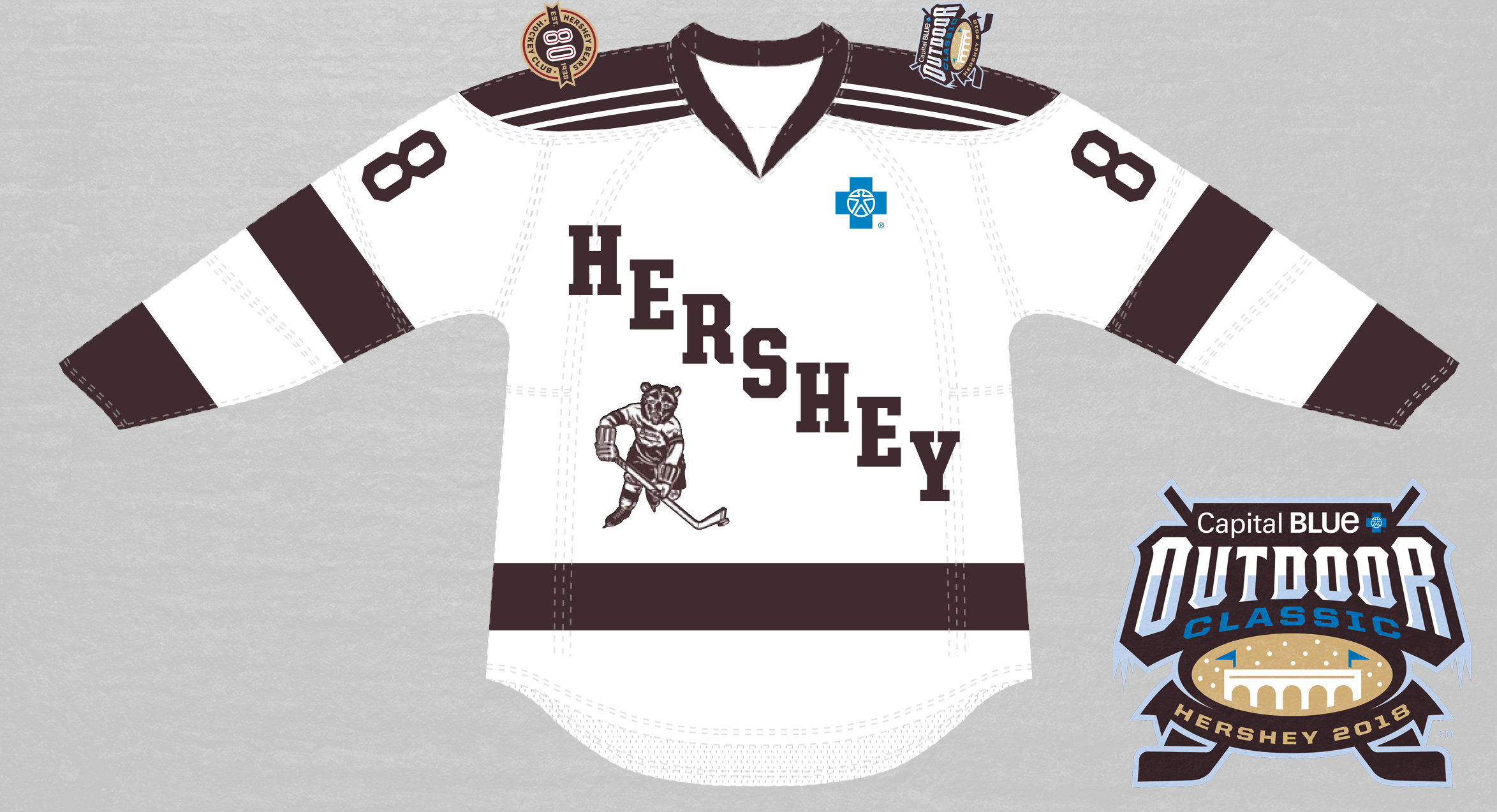 Hershey Bears Release 2018 Outdoor Classic Uniforms