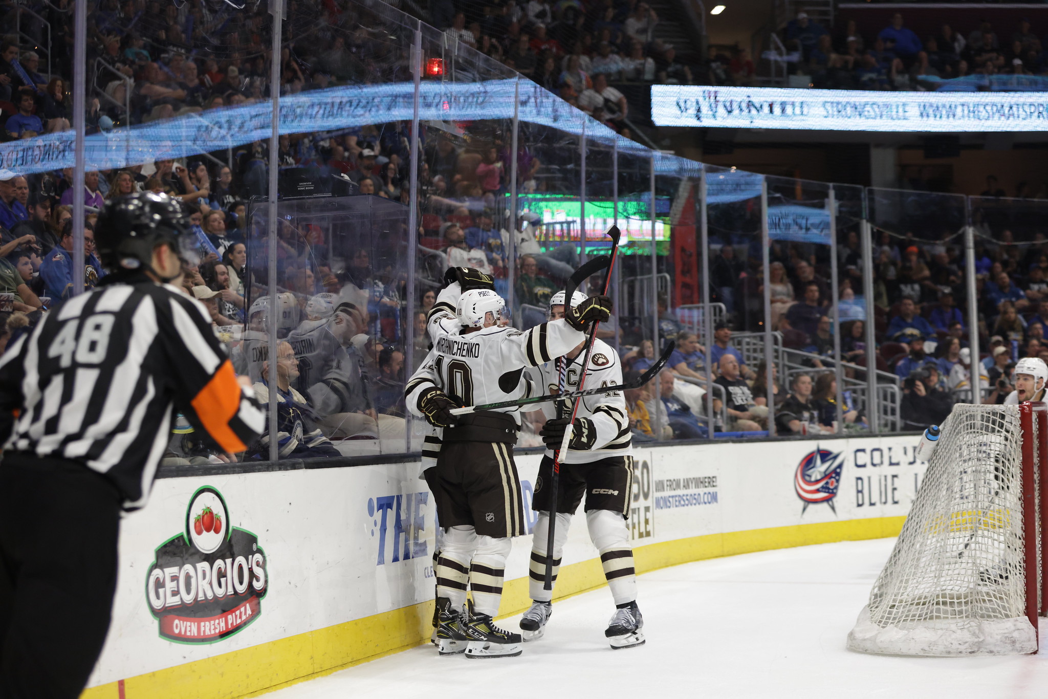 Bears Rock Cleveland With Commanding Second Period In 6-2 Victory, Leads Series 3-0