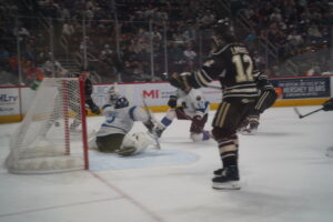 Vecchione Scores Game Winner vs Cleveland