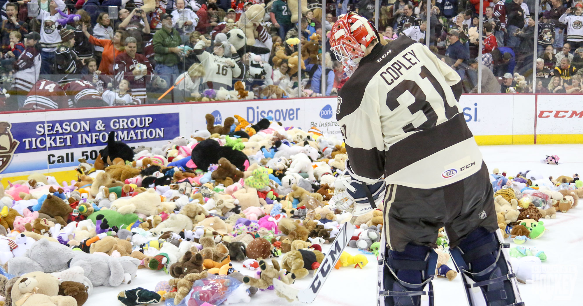 Hershey Bears 2017 Teddy Bear Toss Night 4