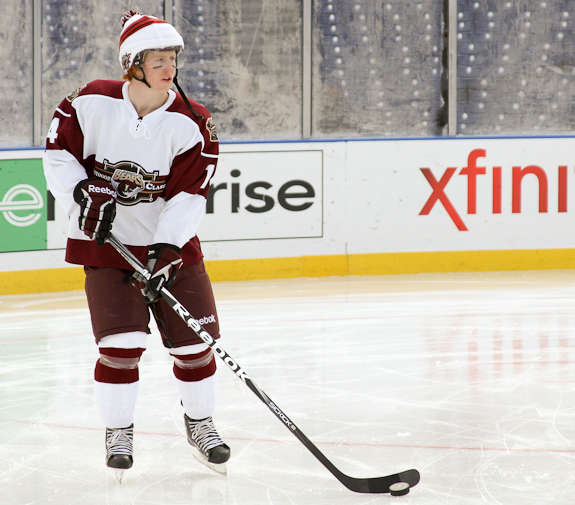 Photos from Hershey Bears Morning Skate before Outdoor Classic