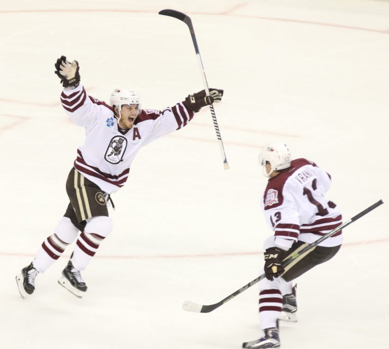 Chris Bourque Scores Game Winner In Return To Hershey