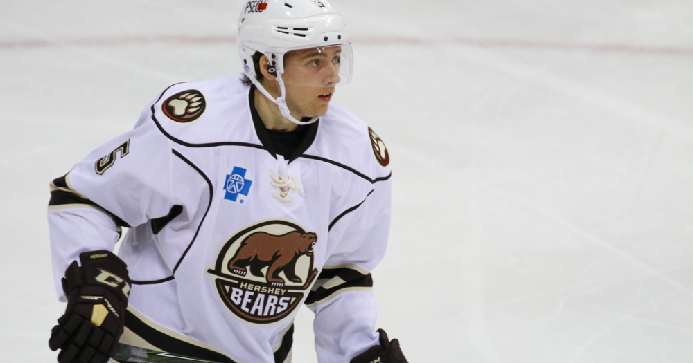 Christian Djoos Assigned To Hershey For Conditioning Stint