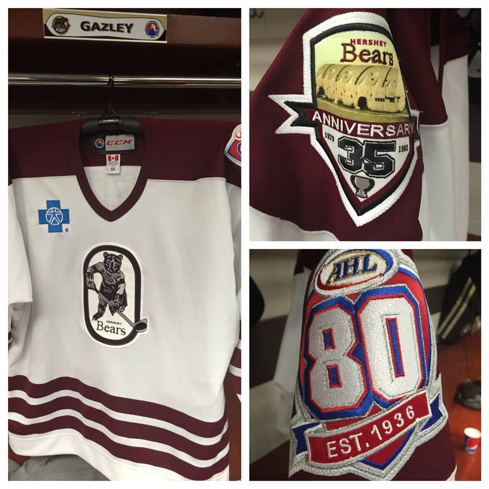 AHL - Hershey Bears Champions Calder Cup 2023 Hockey Jersey - BTF