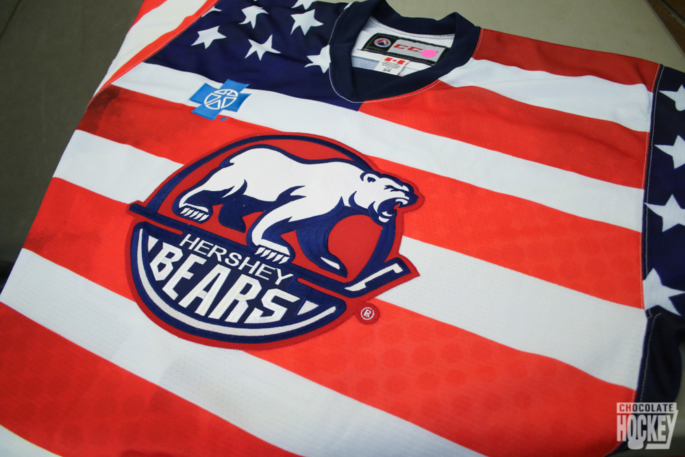 Hershey Bears Flag Jerseys 1