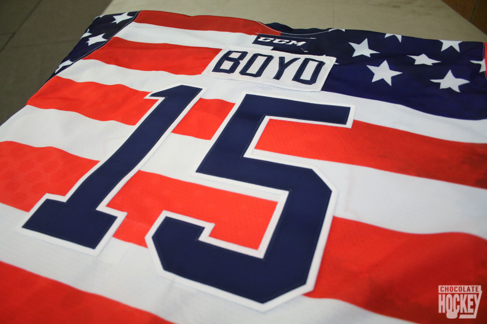 Up close and personal with the Hershey Bears Veterans Day jerseys (photos)