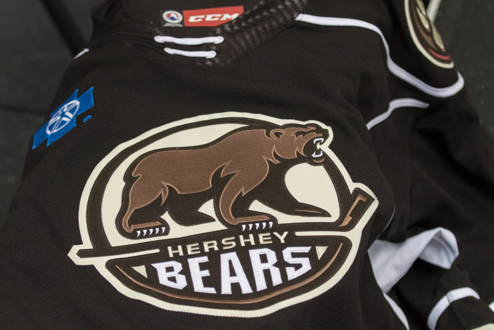 Hershey Bears jersey are getting some new technology for the 2018