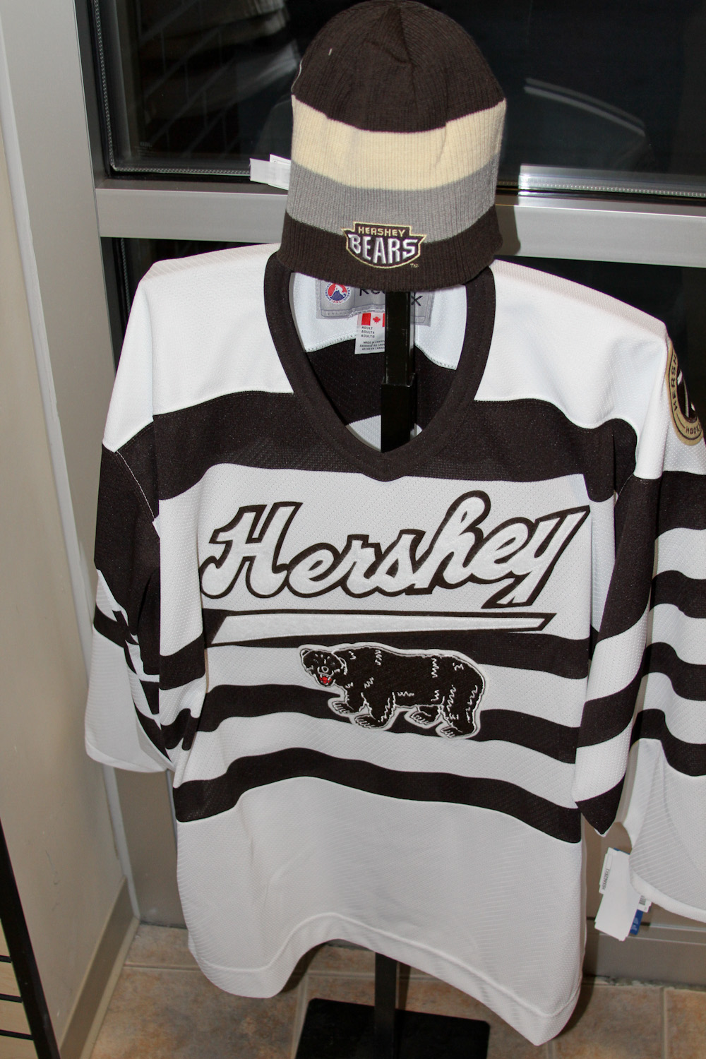 hershey bears jersey history