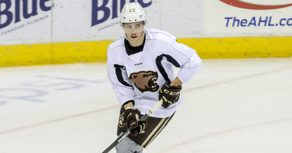 Hershey Bears Practice Garrett Mitchell Liam Obrien Vitek Vanecek Travis Boyd Lucas Johansen 13