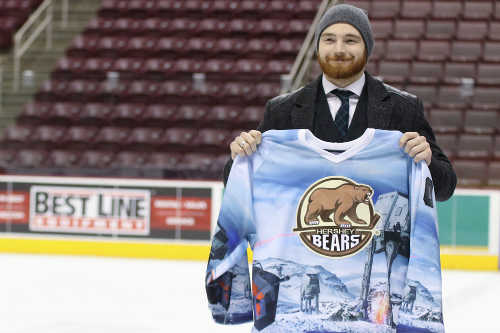 hershey bears home jersey