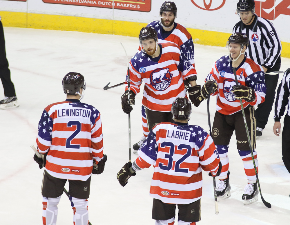 Hershey Bears Game Worn Equipment and Jersey Collectors