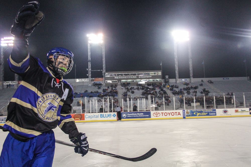 Lower Dauphin High School Hershey High School Outdoor Hockey Game 11