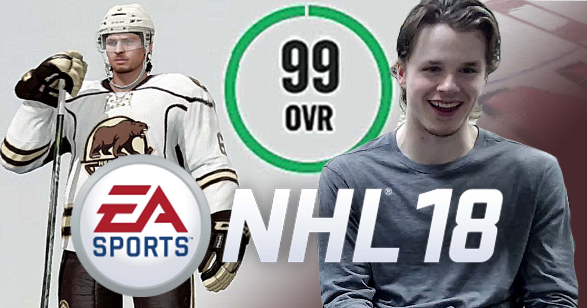 Chocolate Hockey Plays: NHL 18 With Lucas Johansen