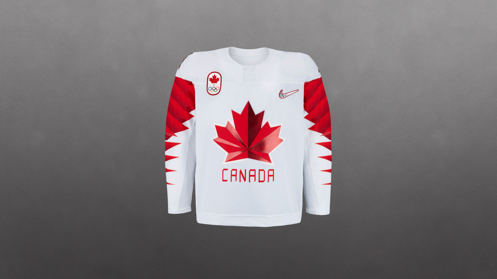 Team Canada's Light Jersey